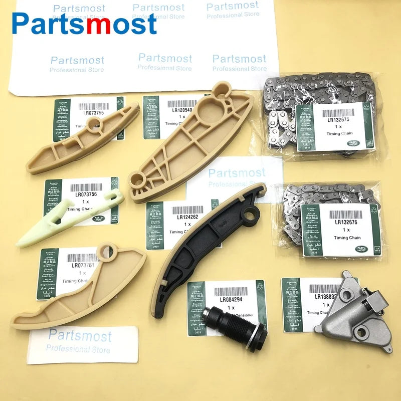2.0 Diesel AJ200D Timing Chain Guide arm kit for RR Sport Velar Evoque LR073755 756 761 120540 124262 084294 138833 132675 32676