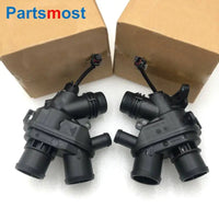 Thumbnail for 3.0 V6 Petrol Coolant Thermostat Housing w/ Sensor for Range Rover 13- RR Sport 14- New Discovery Velar LR062498 107288 LR117568