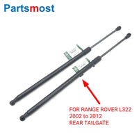 Thumbnail for 2pcs of Rear Tailgate Gas Strut BHE760020 for Range Rover L322 2002-2012 Or Gas Lifts LR034432 for Range Rover L405 2013 Onward