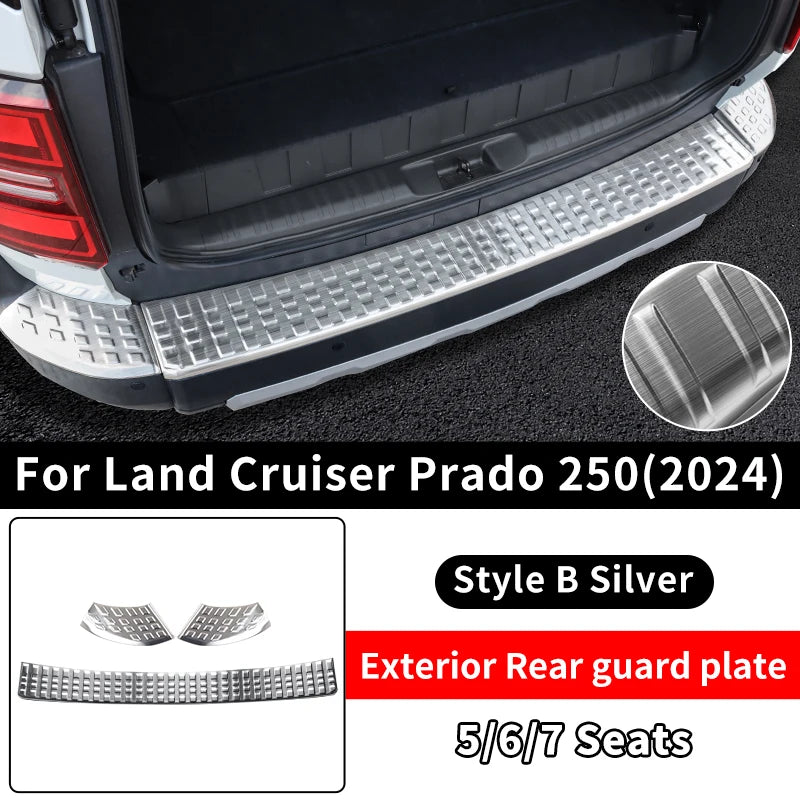 Tail Door Pedal Trunk Trim Exterior For 2024 Toyota Land Cruiser 250