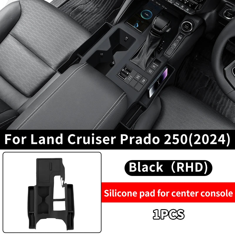 Center Console Storage Protection Sleeve Gear Cover For 2024 Toyota Land Cruiser 250 1958 Prado LC250