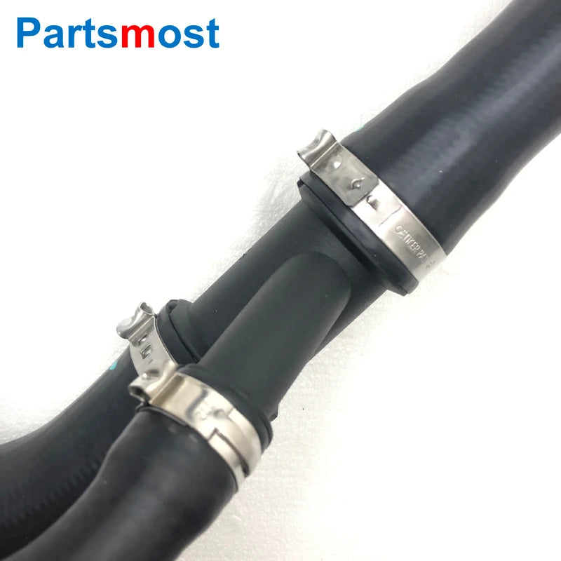 2.0 TOP BOTTOM RADIATOR HOSE FOR LAND ROVER LR2 EVOQUE DISCOVERY SPORT COOLANT WATER PIPE UPPER LR032347 LR094509 LOWER LR024236