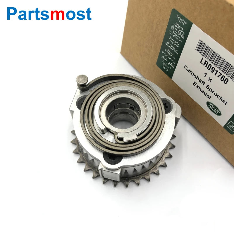 Intake / Exhaust Camshaft Sprocket Actuator for 2.0L Turbo Petrol New Discovery Range Rover Sport Velar Evoque LR091759 LR091760