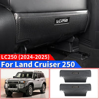 Thumbnail for Stainless Steel Seat Protection Kick Plate  For 2024 Toyota Land Cruiser Prado 250