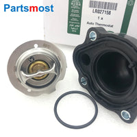 Thumbnail for 2.0L Petrol Coolant Thermostat & Housing for LAND ROVER Freelander 2 Evoque Range Rover Discovery Sport Ford Thermostat LR027158
