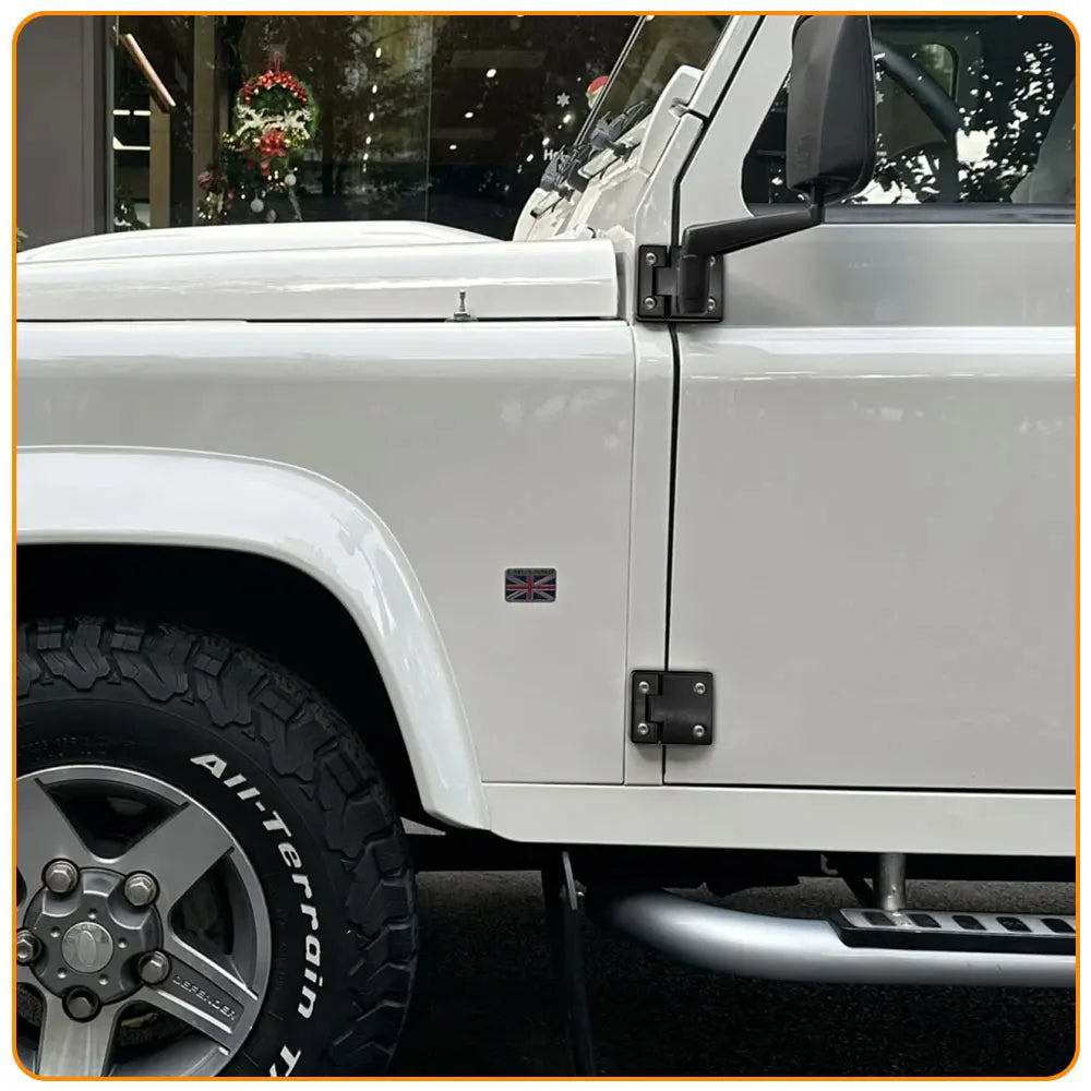 Aluminium Door Hinge for Land Rover Defender 90 110 Complete Hinges