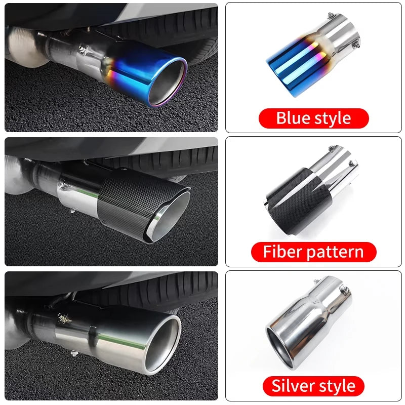 Stainless Steel Exhaust tips For Toyota Land Cruiser 250 Prado Lc250 2024 2025