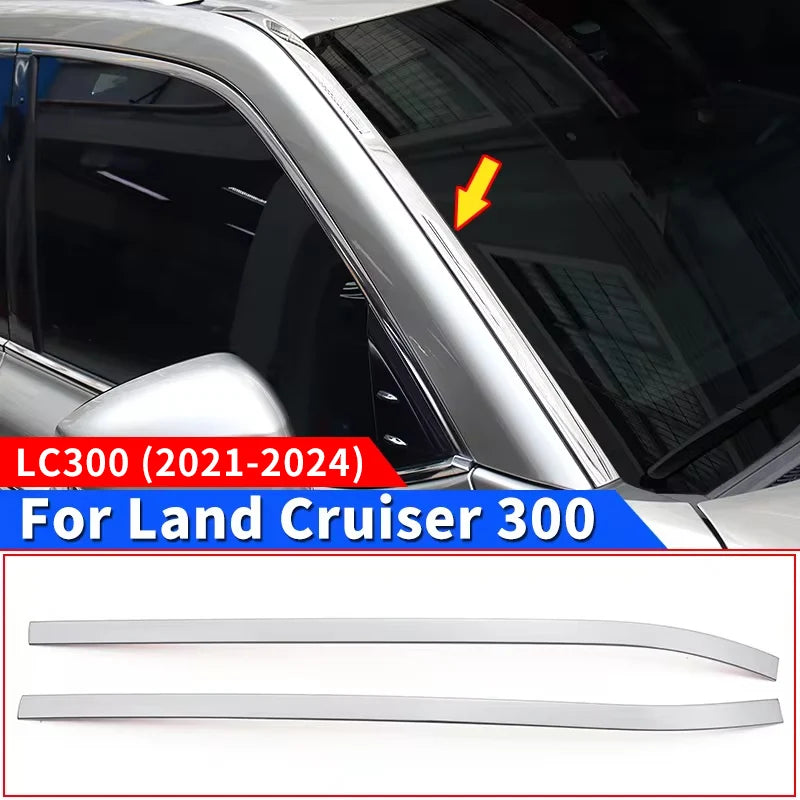 Foreside Windscreen Decorative Strip For Land Cruiser 300 LC300 2024