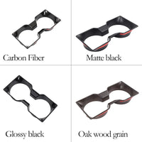 Thumbnail for ABS Carbon Fiber Central Control Water Cup Decorative Frame Cover For Land Rover Defender 90 110 130 2025