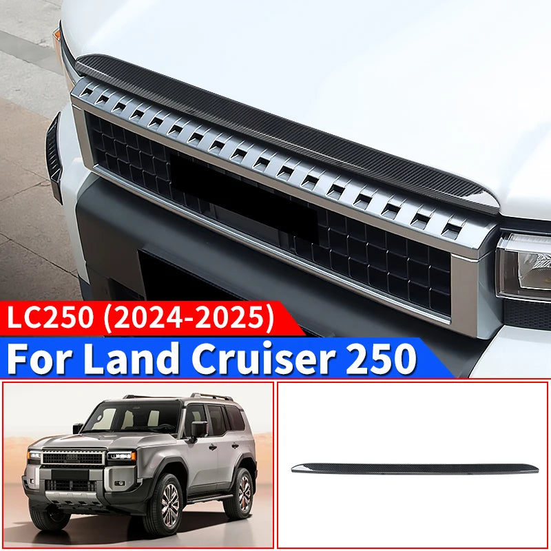 Grille Decoration strip For Toyota Land Cruiser 250 2024 2025 Prado LC250