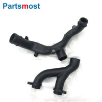 Thumbnail for 3.0L V6 5.0L V8 PETROL WATER OUTLET TUBE THERMOSTAT HOSE FOR DISCOVERY 4 RANGE ROVER SPORT VELAR LR090630 LR092992 PLUG LR011038