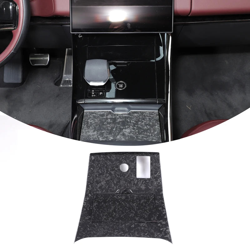 Real carbon fiber Gear shift centre console cover For Range Rover Sport L461 2024 +