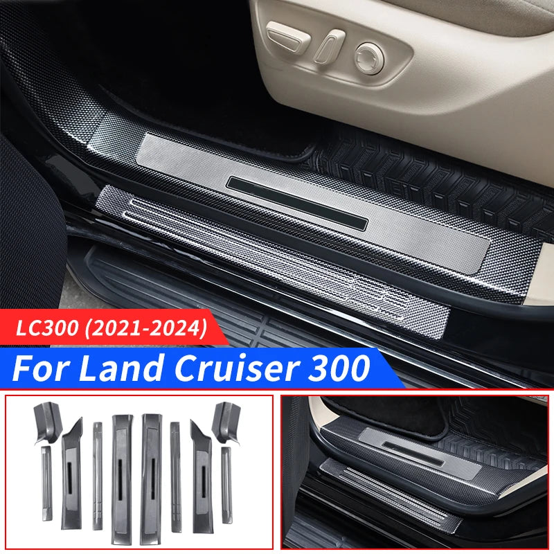 Door Threshold guard for Toyota Land Cruiser 300 2021-2024 LC300