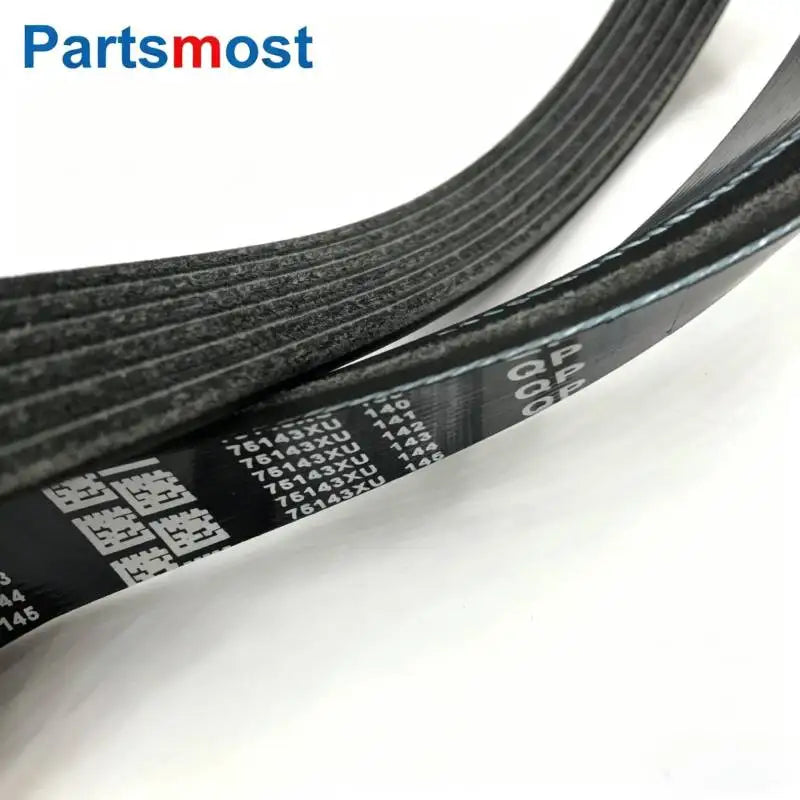 4.4L V8 PETROL SERPENTINE DRIVE BELT FOR LAND ROVER RANGE ROVER 02-09 LR3 RR SPORT 05-09 PRIMARY PQS500201 SECONDARY PQS500221