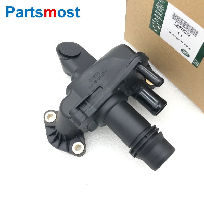 Thermostat Housing Kit for Land Range Rover Sport Discovery LR3 4 2.7 3.0 Diesel Jaguar XF Water Outlet Pipe 4H2Q8592BF LR073372