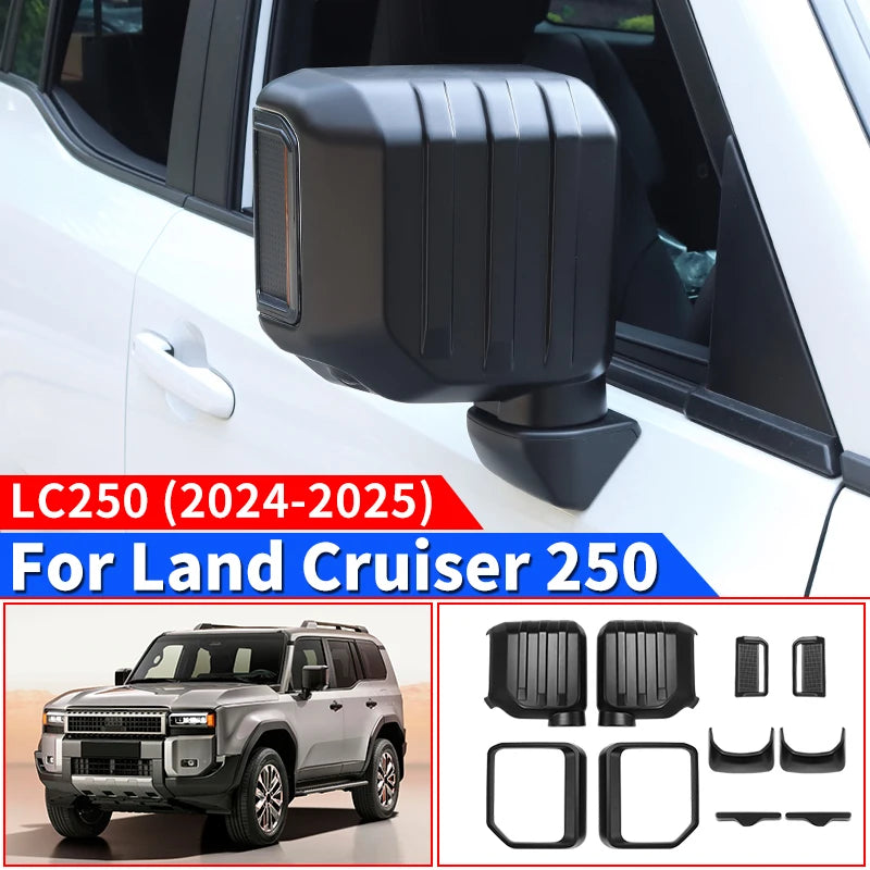 Side Mirror Covers For Toyota Land Cruiser 250 Prado Lc250 2024 2025