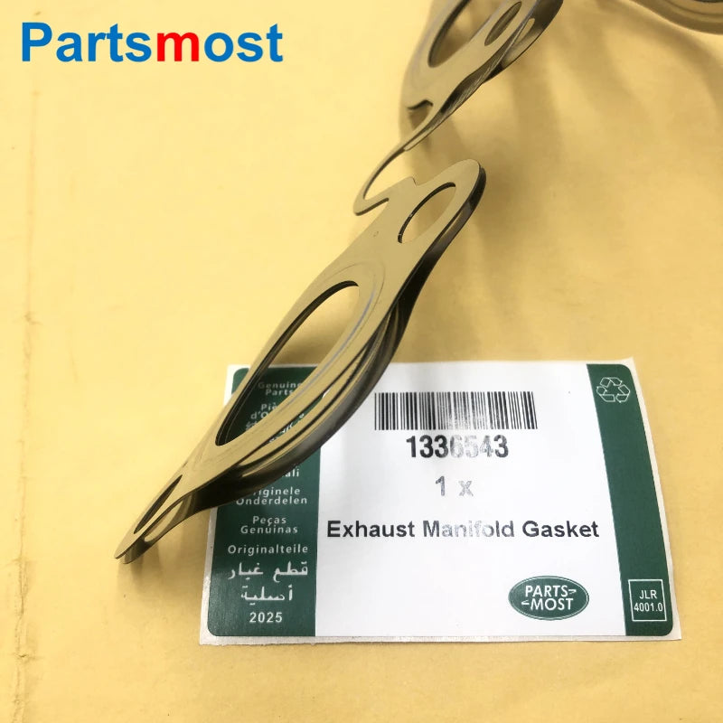 2.7L 3.0L V6 DIESEL EXHAUST MANIFOLD GASKET FOR LAND ROVER DISCOVERY 3 LR4 RANGE ROVER SPORT VELAR JAGUAR XF XJ C2S30281 1336543