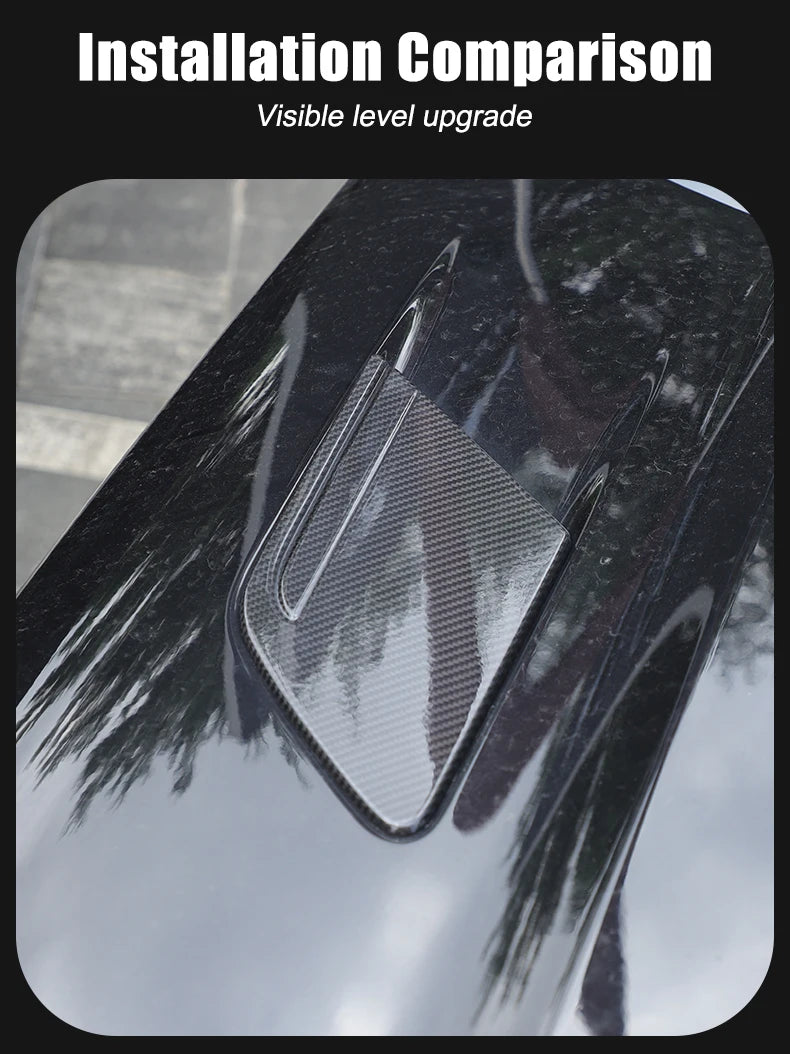 Real Carbon Fibre Side and hood vents covers For Land Rover Range Rover Sport L461 2023+
