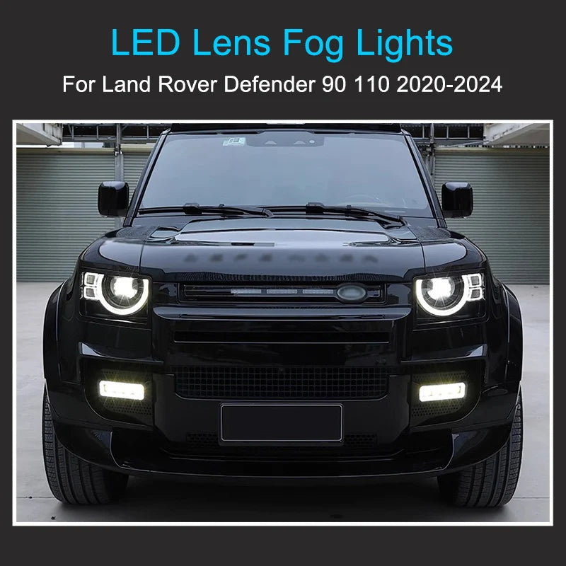 Fog Light with daytime running lights upgrade  for Land Rover Defender 110 2020-2024