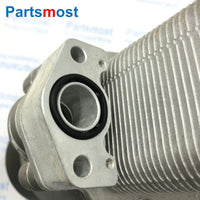 Thumbnail for 3.0 V6 DIESEL OIL COOLER WITH O'RING GASKETS FOR LAND ROVER DISCOVERY 4 RANGE ROVER RR SPORT OIL RADIATOR BASE LR013149 LR040738