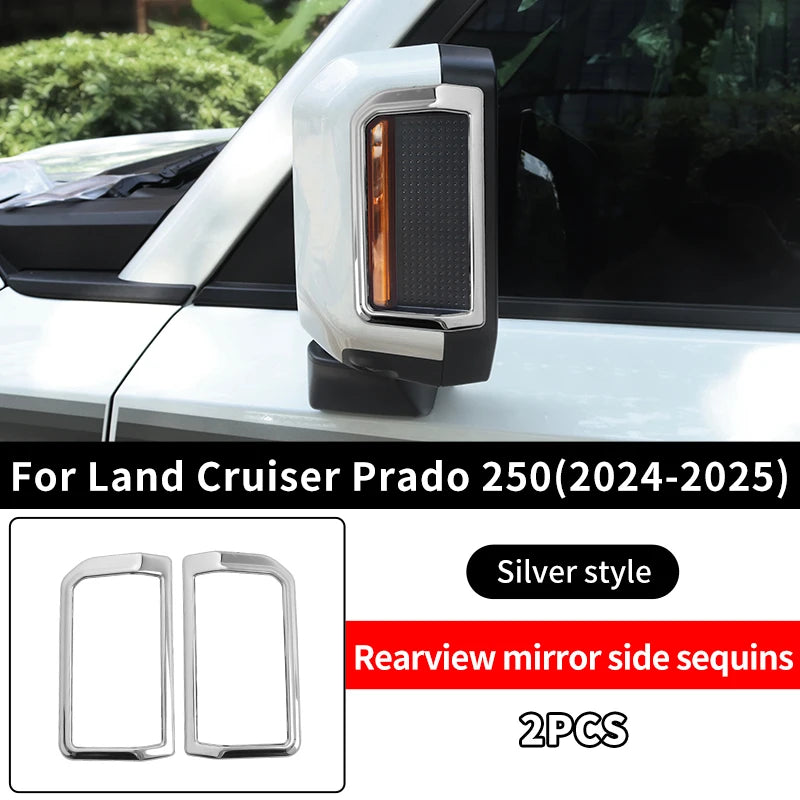 Rearview Mirror Side Decoration For Toyota Land Cruiser 250 Prado Lc250 2024 2025