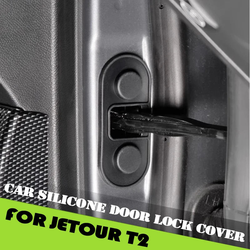 Auto Car Door Shock-absorbing Limiter Cover Fit for Jetour Traveller T2 2023-2026