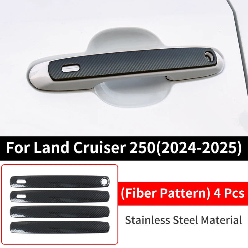 Exterior Door Handle Covers Toyota Land Cruiser 250 2024 2025 Prado