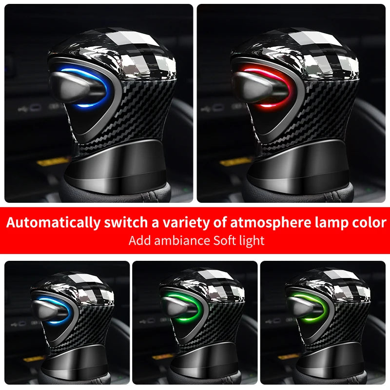 LED Crystal Gear Shift Knob For Toyota Land Cruiser 250 2024 2025 Prado LC250