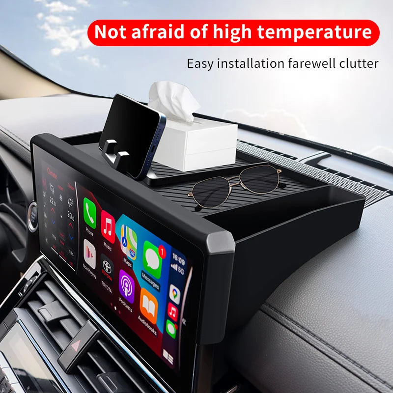 Multimedia display Back Storage Protection sleeve cover For 2021-2024 Toyota Land Cruiser 300  LC300