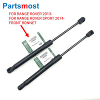 Thumbnail for New 2pcs of Front Hood Gas Strut For Land Rover Range Rover 2013- Range Rover Sport 2014- Bonnet Gas Lifts 773416 0380N LR049207
