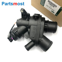 Thumbnail for 3.0 V6 Petrol Auto Thermostat Housing w/ Sensor for LR4 Range Rover RR Sport 14- New Discovery Velar LR062498 LR069809 LR095895