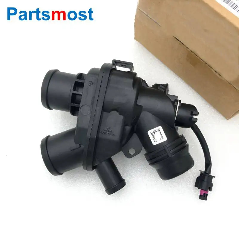 3.0 V6 Petrol Coolant Thermostat Housing w/ Sensor for Range Rover 13- RR Sport 14- New Discovery Velar LR062498 107288 LR117568