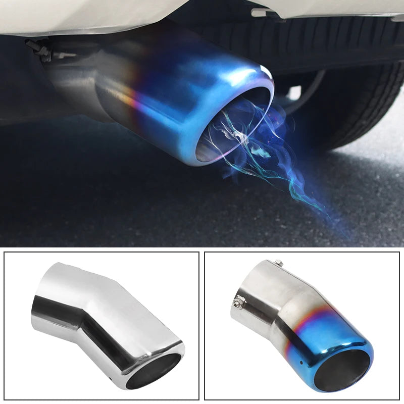 Tail Throat Exhaust Pipe Decorative FJ300 Muffler For 2021-2024 Toyota Land Cruiser 300 LC300