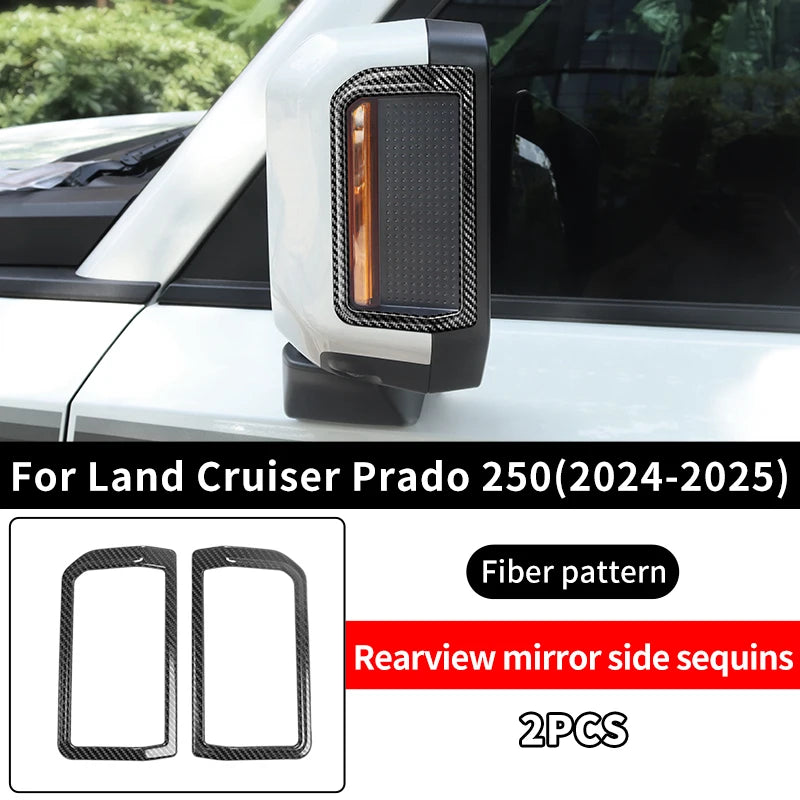 Rearview Mirror Side Decoration For Toyota Land Cruiser 250 Prado Lc250 2024 2025