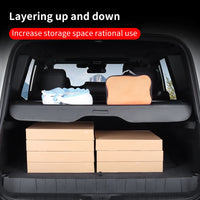 Thumbnail for Trunk Cargo Cover Curtain Retractable Partition Storage For Toyota Land Cruiser 250 Prado Lc250 2024 2025