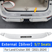 Thumbnail for Stainless Tailgate Protection For Toyota Land Cruiser 300 Lc300 2021-2024