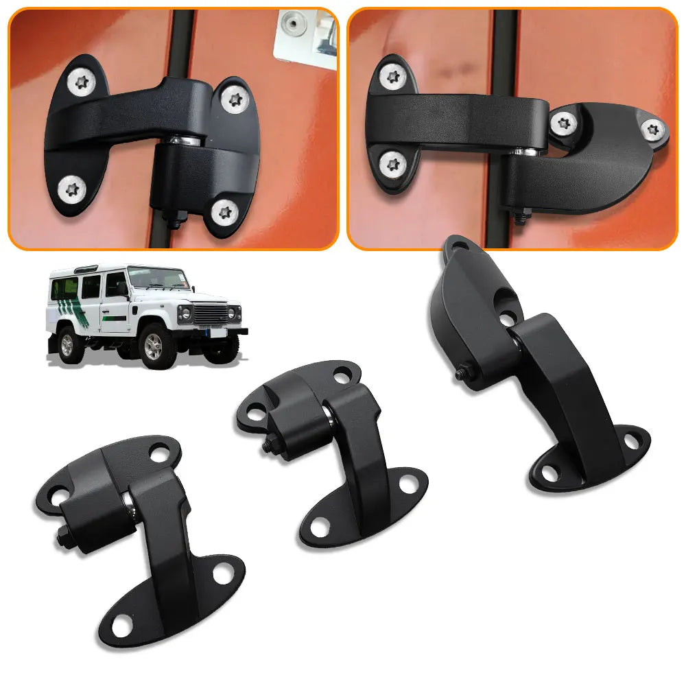 Aluminum Tailgate Doors Hinge for Old Land Rover Defender 90 110 130
