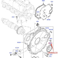 Thumbnail for 2.0 TURBO CRANKSHAFT REAR OIL SEAL FOR LAND ROVER NEW DISCOVERY RANGE ROVER SPORT EVOQUE VELAR DEFENDER JAGUAR JDE39481 LR084639