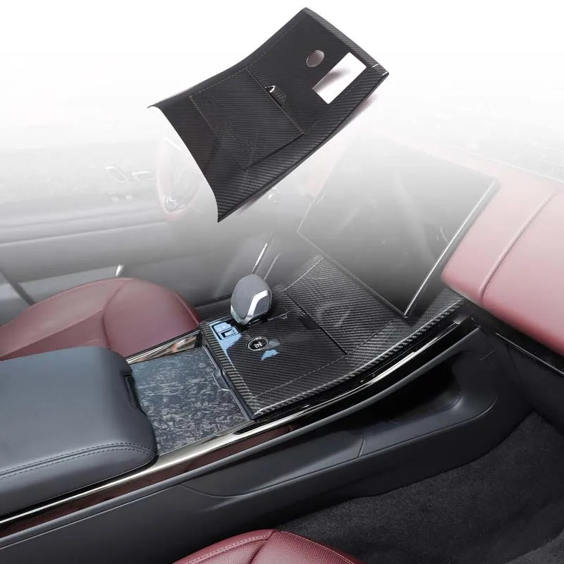Real carbon fiber Gear shift centre console cover For Range Rover Sport L461 2024 +