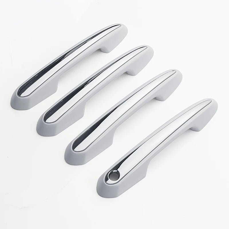 For Toyota Land Cruiser 300 2024 2021 ABS Chrome Plating Outer Door Handle Replacement LC300 Exterior Accessories ZX VXR GX GXR