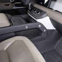 Thumbnail for ABS Carbon Fiber Car Central Control Storage Box Partition Cover Trim for Land Rover Defender L663 90, 110, and 130 2020-2023 -