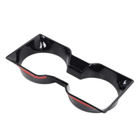Thumbnail for ABS Carbon Fiber Central Control Water Cup Decorative Frame Cover For Land Rover Defender 90 110 130 2025