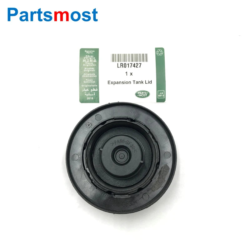 5.0 V8 Petrol Radiator Coolant Overflow Container for Range Rover 13- RR Sport 14- Expansion Tank LR034654 Lid LR017427 LR010965