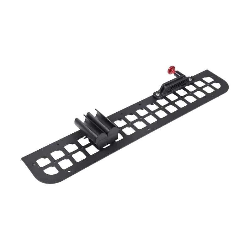 Aluminum Alloy Black Car Tailgate Tool Fixing Bracket Panel Cover For Land Rover Defender 90 110 130 20-24
