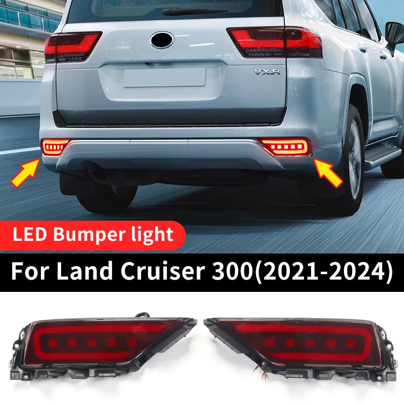 Bumper Light LED Dynamic Light For 2021+ Toyota Land Cruiser 300 Lc300