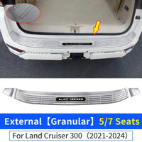 Thumbnail for Stainless Tailgate Protection For Toyota Land Cruiser 300 Lc300 2021-2024