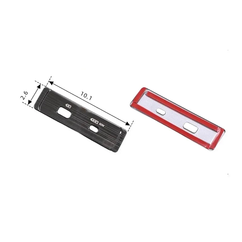 Rear Charging Port USB Protective Cover Fit for Jetour Traveller T2 2023