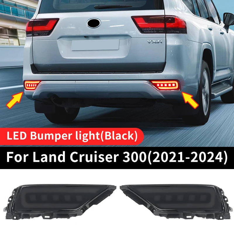 Bumper Light LED Dynamic Light For 2021+ Toyota Land Cruiser 300 Lc300