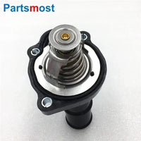 Thumbnail for 2.0L Petrol Coolant Thermostat & Housing for LAND ROVER Freelander 2 Evoque Range Rover Discovery Sport Ford Thermostat LR027158