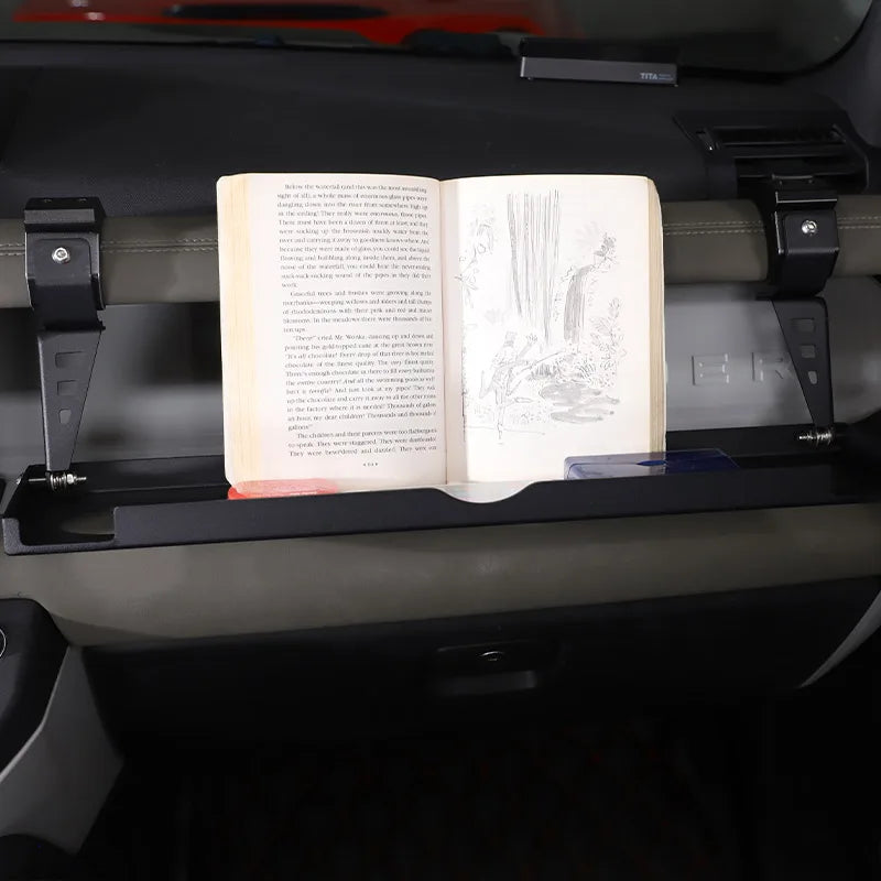 Co-Pilot Storage Rack Multifunctional Foldable Table Rack For Land Rover Defender 90 110 2020-2024